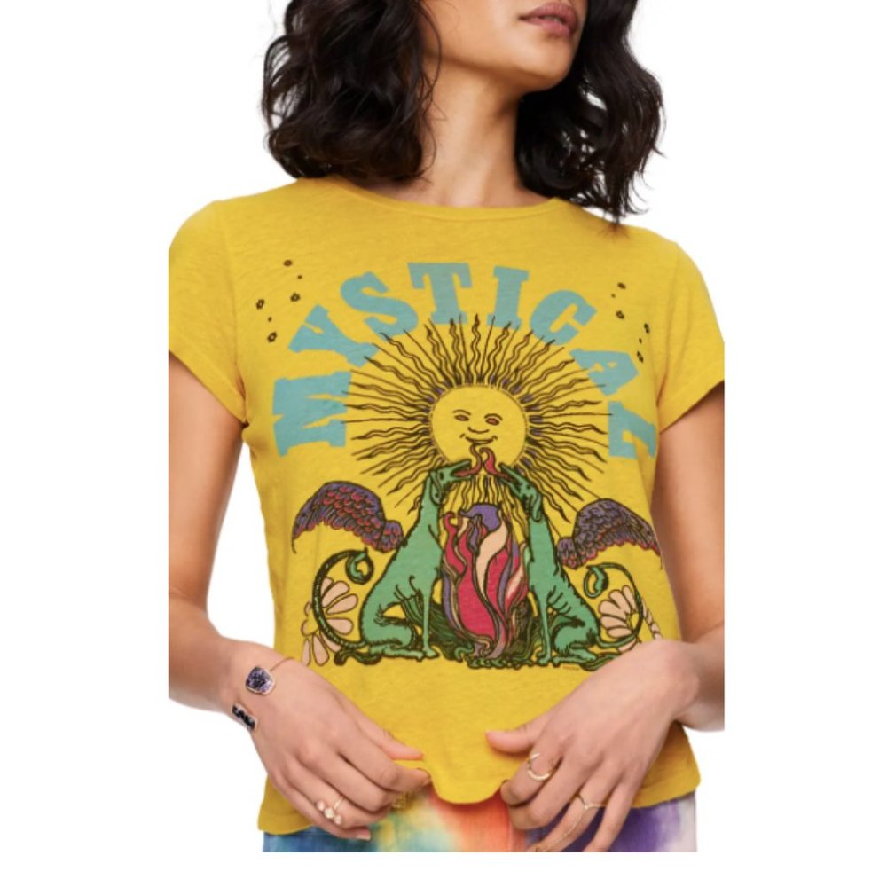 MOTHER | The Boxy Goodie Goodie Graphic Tee - Picture 3 of 15